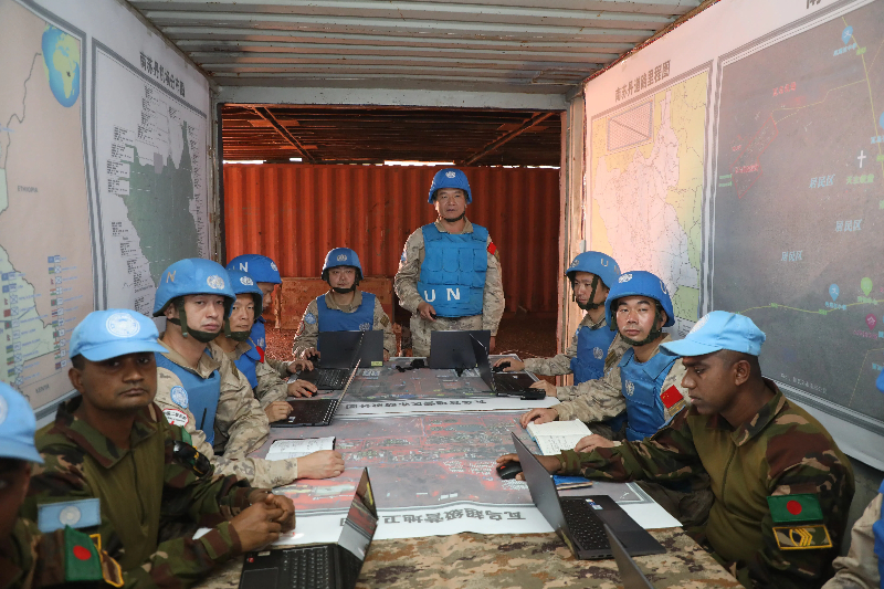 演練現(xiàn)場(chǎng)。張曉昆攝