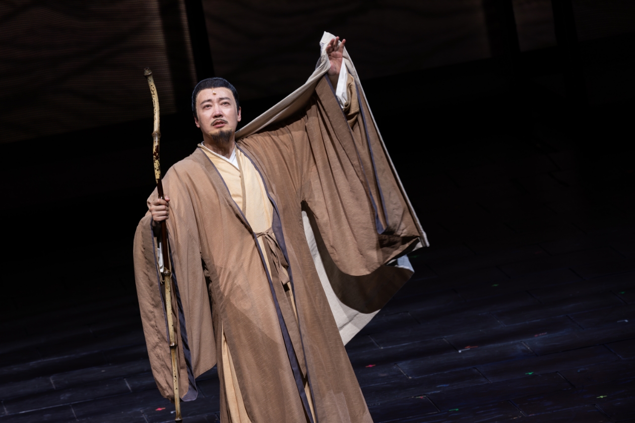 《蘇堤春曉》演出現(xiàn)場(chǎng)。國(guó)家話劇院供圖