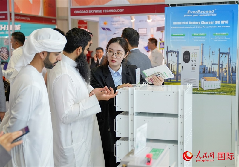 展會現(xiàn)場。人民網(wǎng) 塔里克·易卜拉欣攝