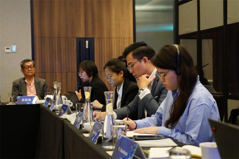 分享會現場，中馬兩國記者認真記錄。林俊揚攝