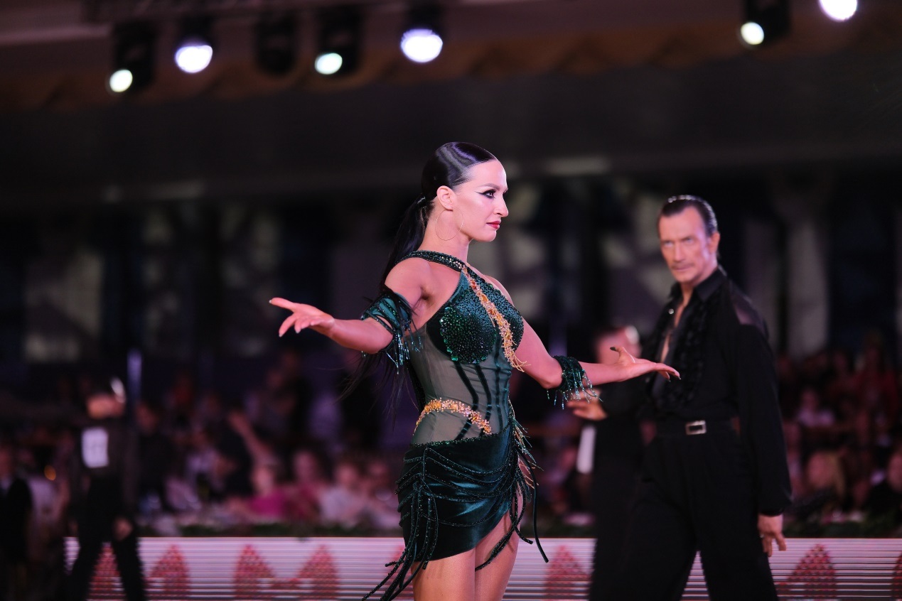 第七屆“克里姆林宮杯”國標舞錦標賽現(xiàn)場。于子恒攝