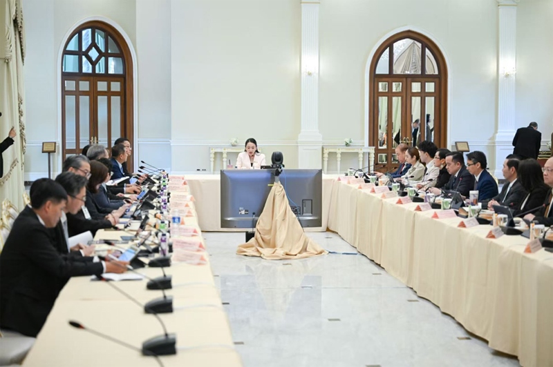 會(huì)議現(xiàn)場(chǎng)。泰國(guó)總理府供圖